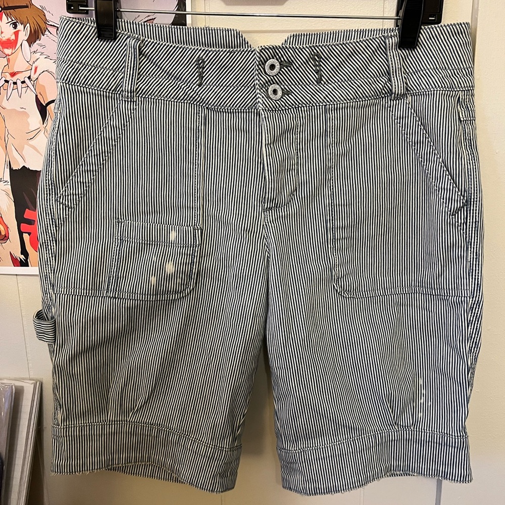Free People Carpenter Bermuda Shorts